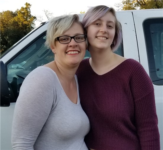 Ashley Culp and her daughter Delayna
