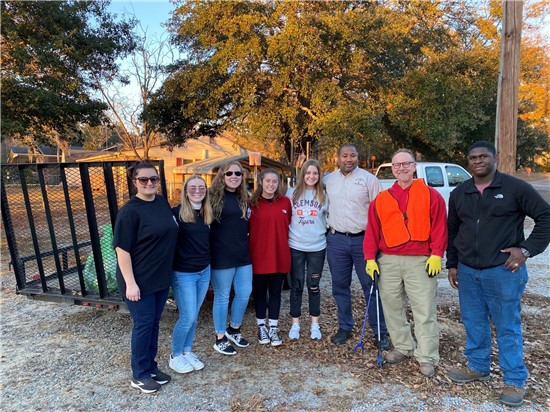 Barnwell Interact Club members